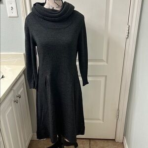 AB Studio Black Midi Dress